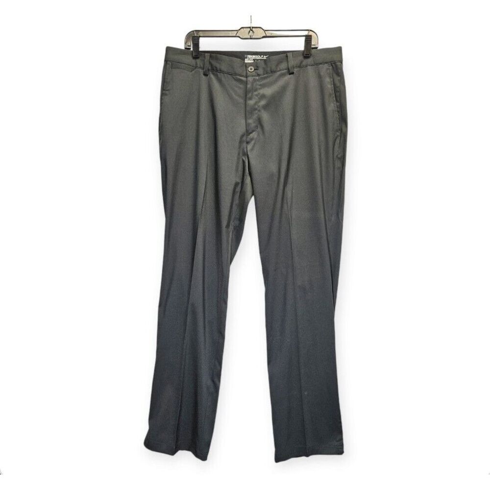 Nike Golf Pants Mens 36x34 Black Dri-Fit Flex Standard Fit Classic 906780-010